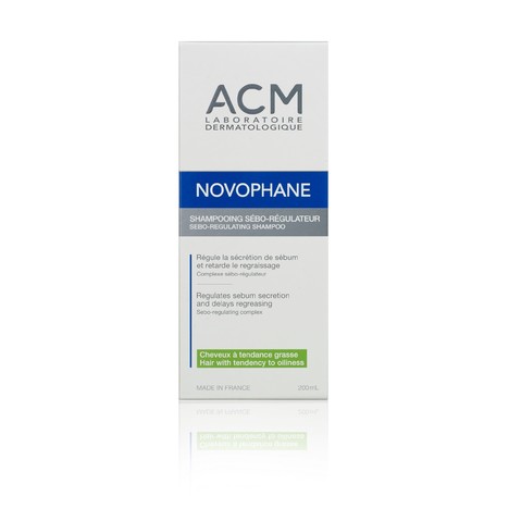 ACM Novophane Sebo-Regulating šampon na vlasy 200 ml
