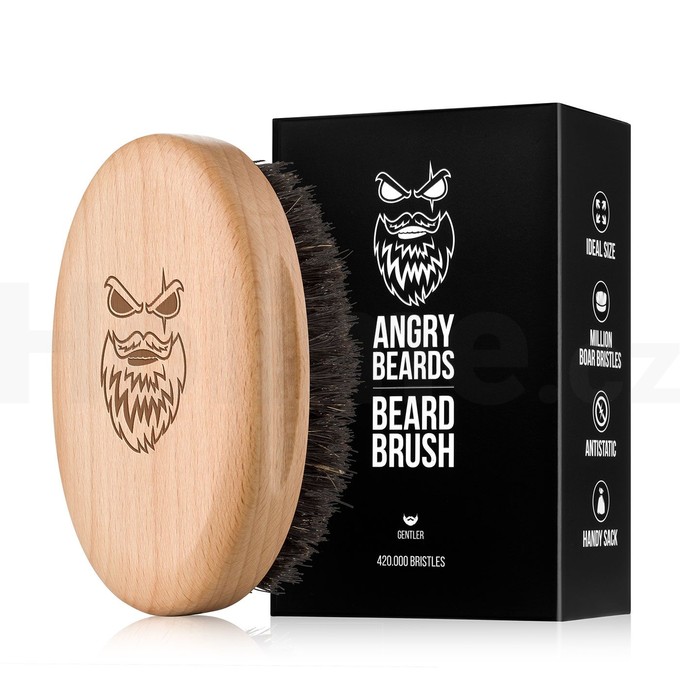 Angry Beards Gentler Brush kartáč na vousy