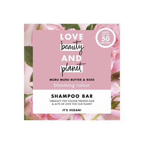 Love Beauty & Planet Murumuru+Rose tuhý šampon na vlasy 90 g