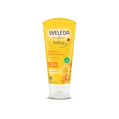 Weleda Baby Calendula dětský sprchový gel a šampon 200 ml