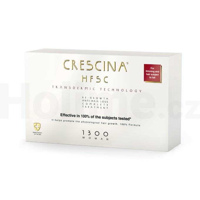 Crescina Transdermic 1300 Woman 20x3,5 ml podpora růstu vlasů