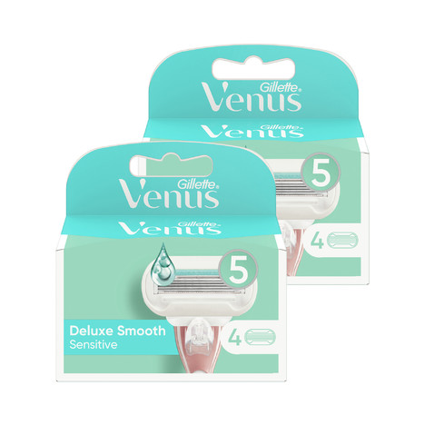 Gillette Venus Extra Smooth Sensitive náhradní hlavice 4+4 ks