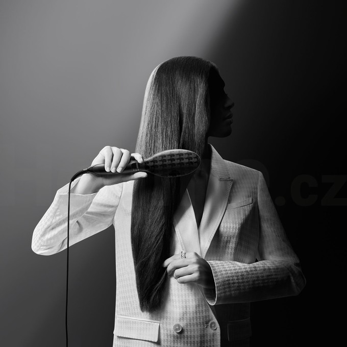 Rowenta CF582LF0 Karl Lagerfeld® Edition žehlicí kartáč na vlasy