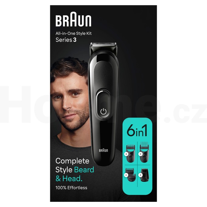 Braun All-in-One 3410 zastřihovač vlasů a vousů