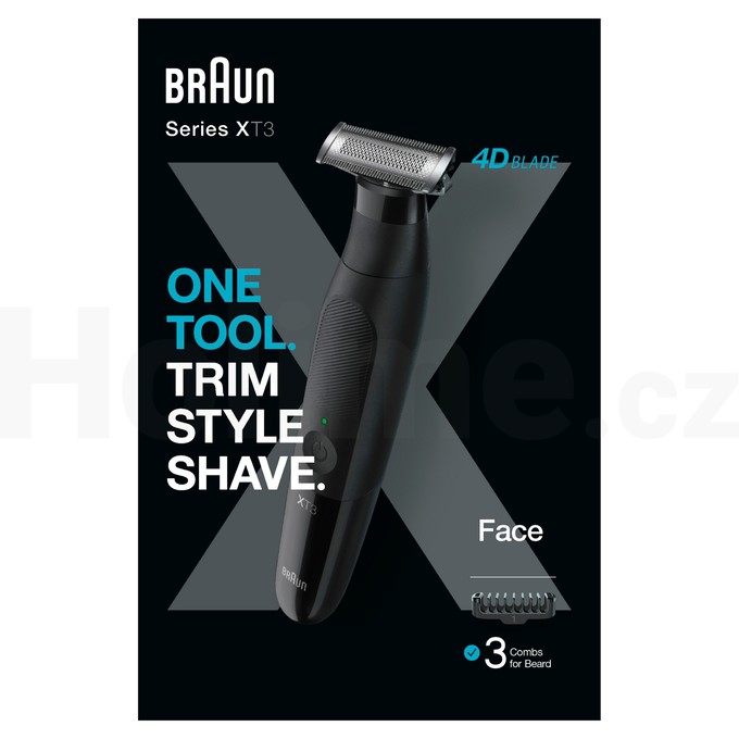 Braun Series XT3100 zastřihovač vousů
