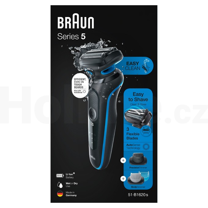 Braun Series 5 51-B1620s Wet&Dry holicí strojek