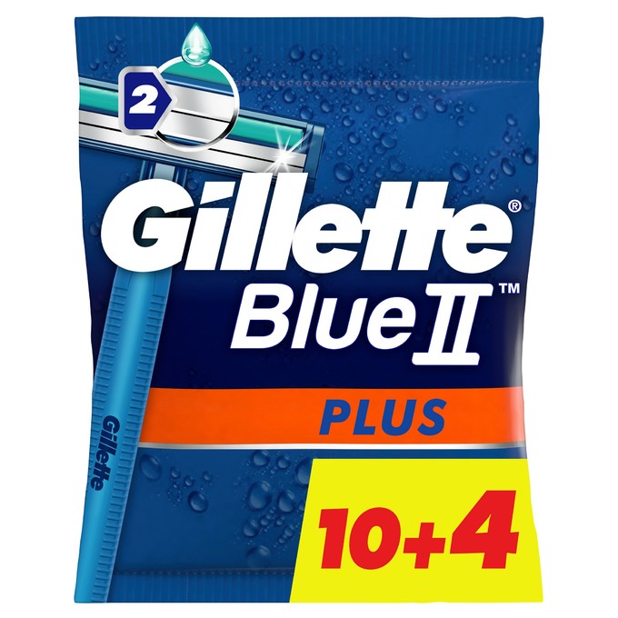 Gillette Blue2 Plus jednorázové holítko 14 ks