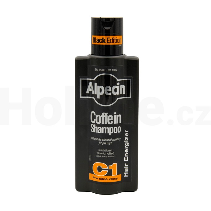 Alpecin Coffein C1 Black Edition kofeinový šampon na vlasy 375 ml