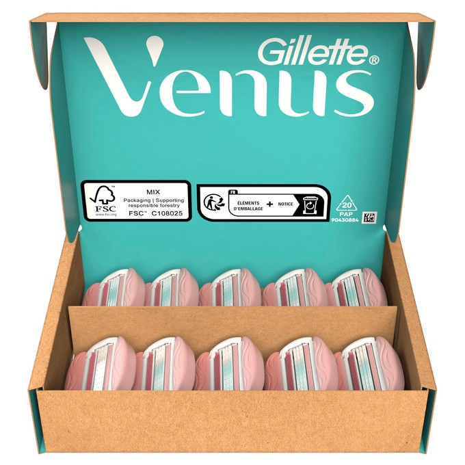 Gillette Venus Comfortglide Spa Breeze náhradní hlavice 10 ks