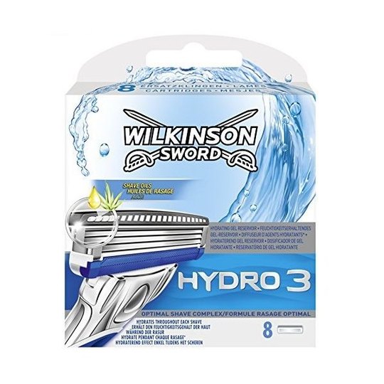 Wilkinson Sword Hydro 3 hlavice, 8 ks