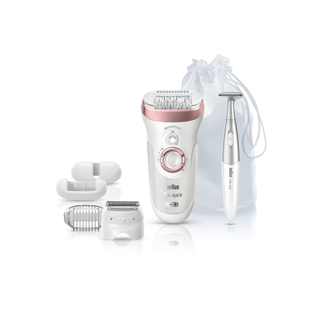 Braun Silk épil 9 9-890 SensoSmart Wet&Dry epilátor - POŠKOZENÝ OBAL