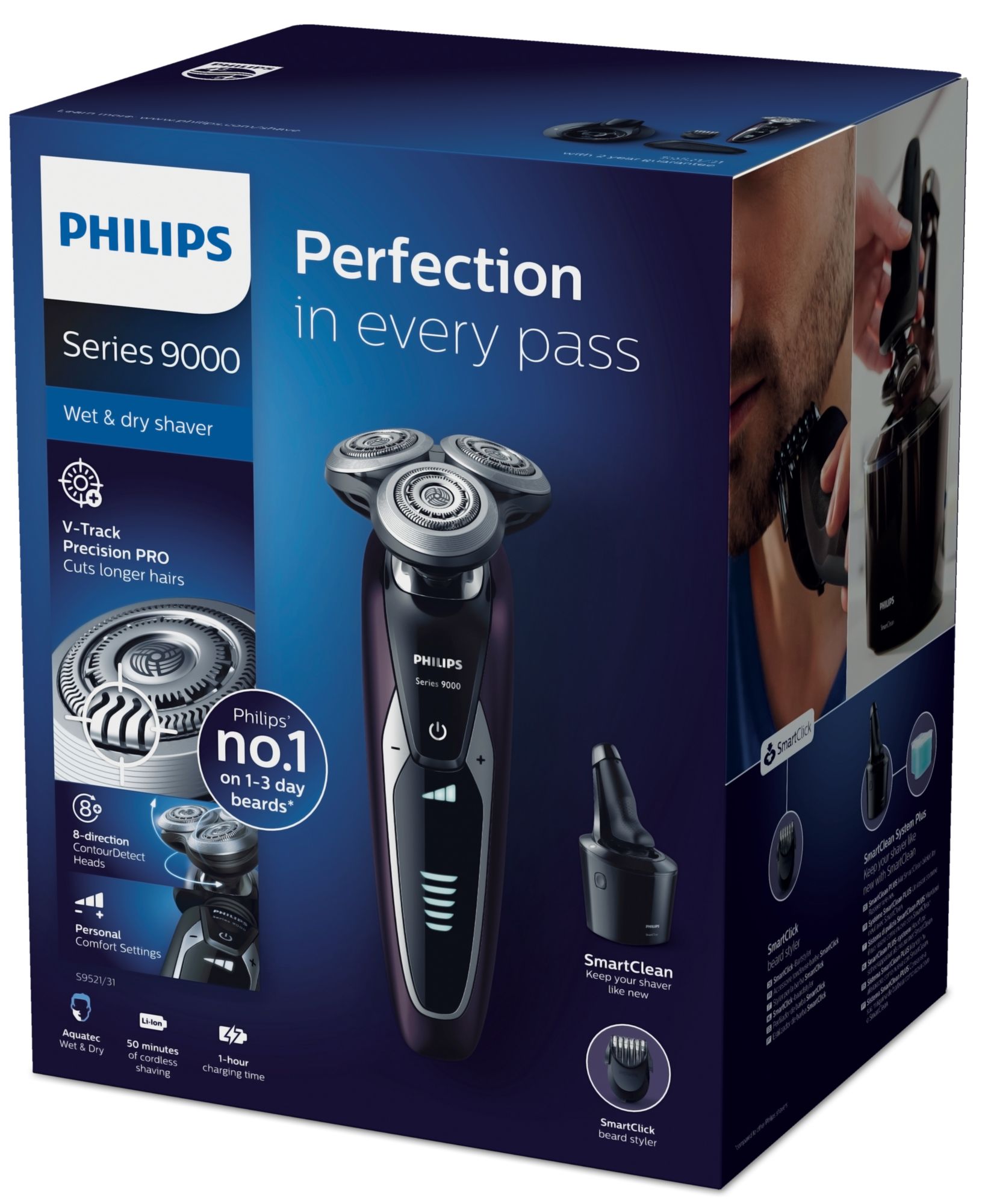 Philips S9521/31 holicí strojek