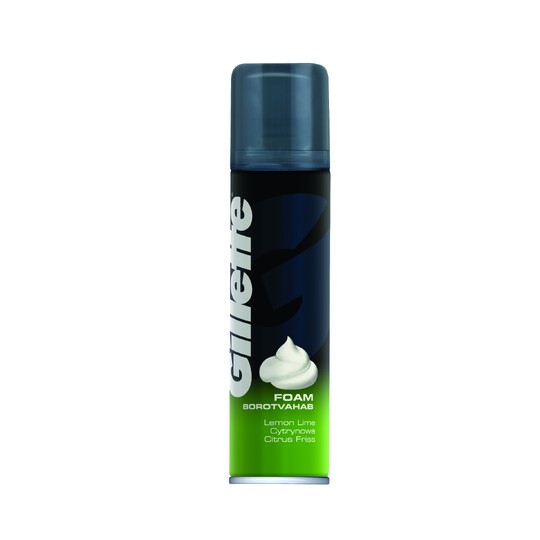 Gillette Lemon Lime pěna na holení 200 ml