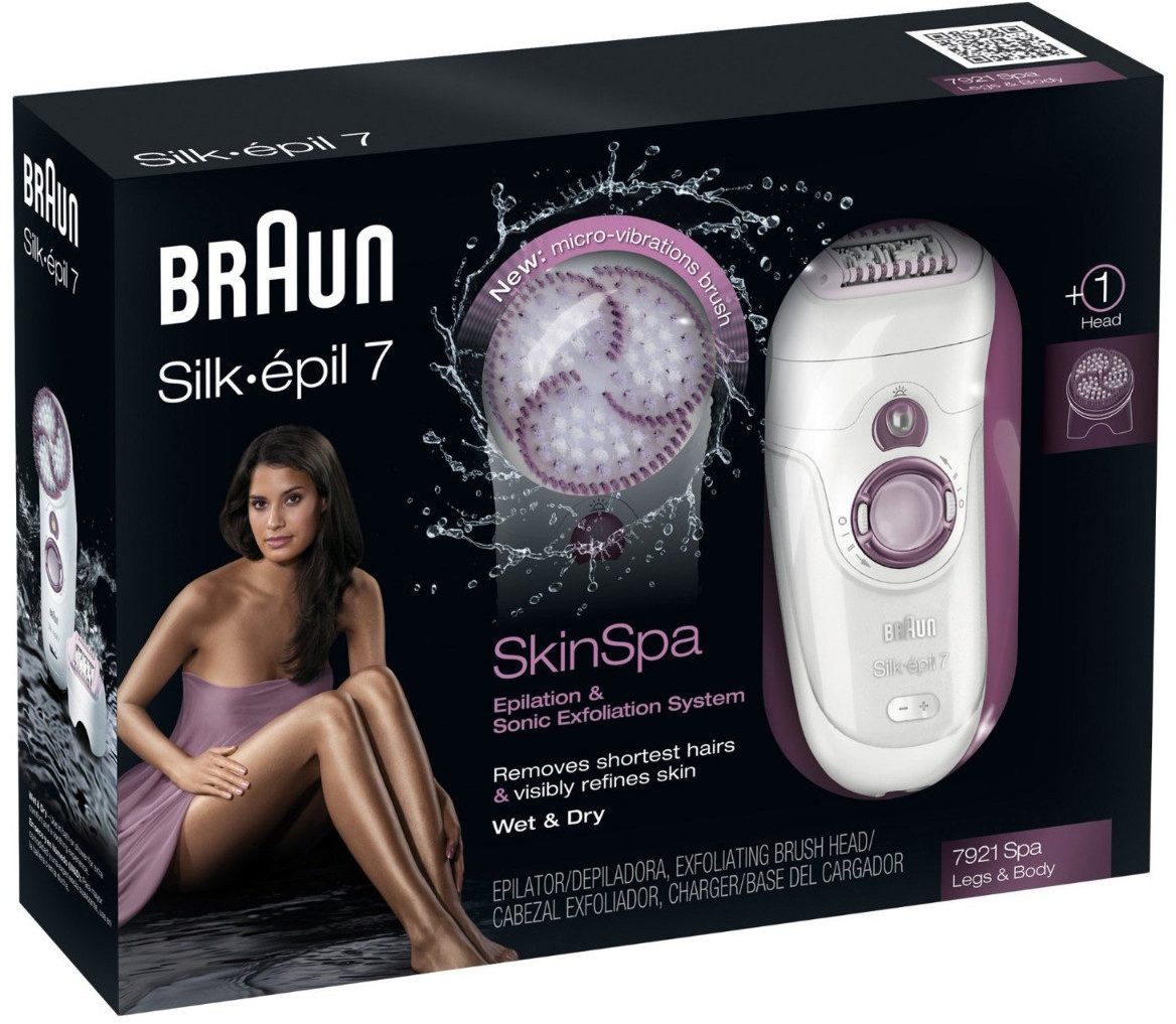 Braun Silk épil 7 7921 Skin Spa epilátor - POŠKOZENÝ OBAL