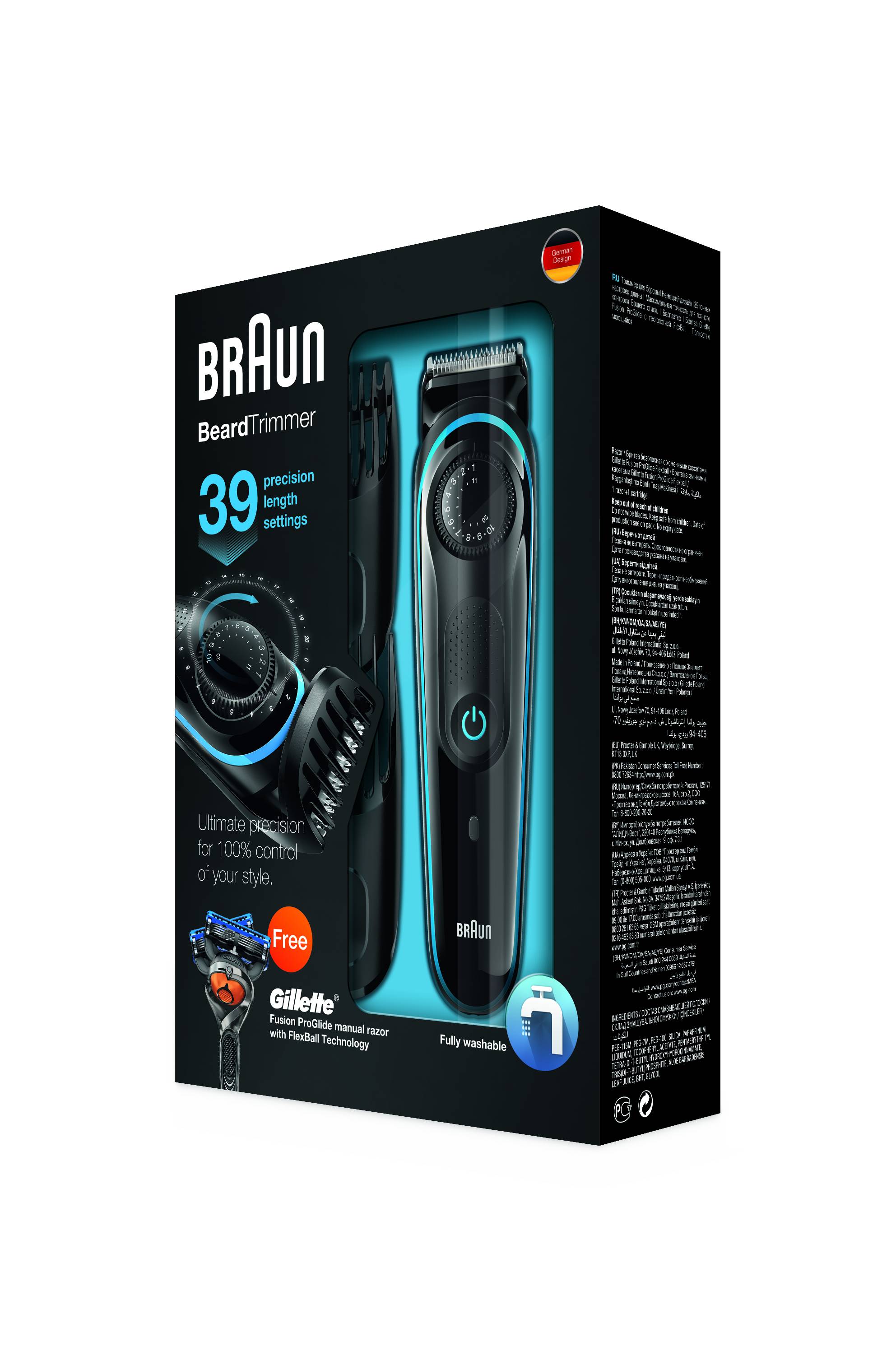 Braun BT3040 zastřihovač vousů a vlasů