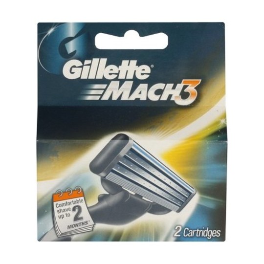 Gillette Mach3 náhradní hlavice 2 ks