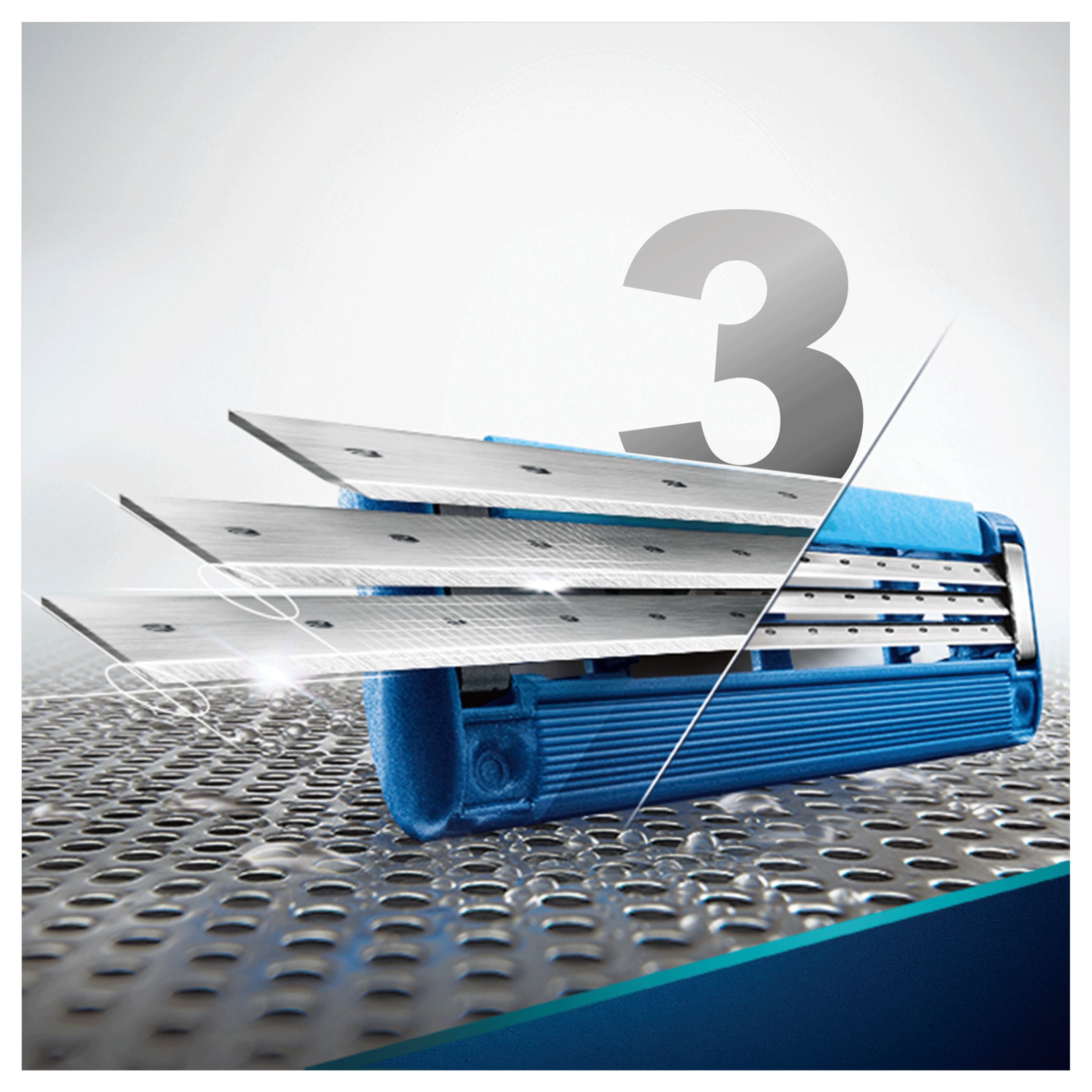 Gillette Mach 3 Turbo holicí strojek + 4 hlavice