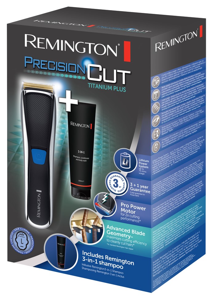 Remington HC5707 zastřihovač vlasů + šampon 3v1