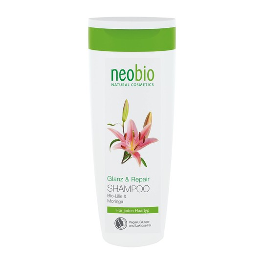 Neobio Shampoo Shine & Repair šampon na vlasy 250 ml