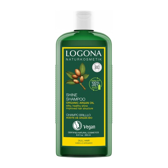 Logona Shine Argan šampon na vlasy 250 ml