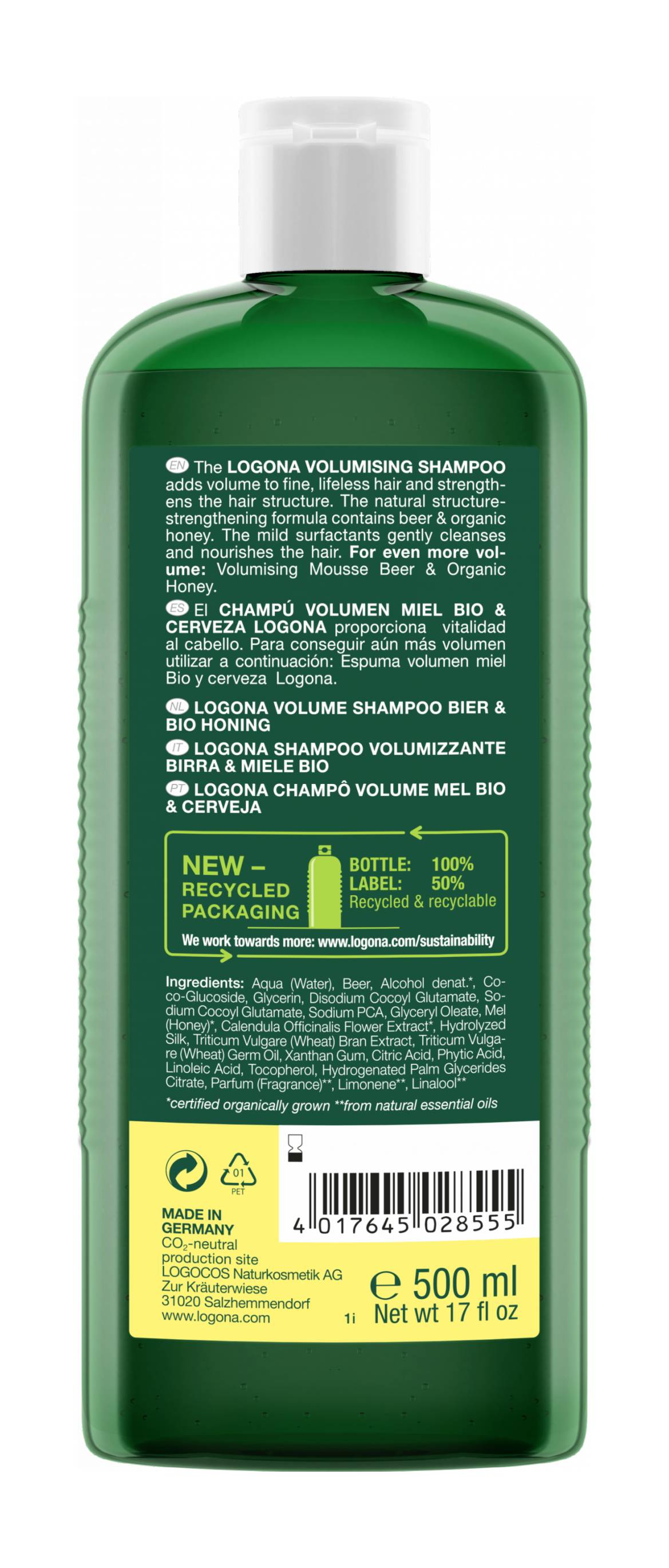 Logona Volumen šampon na vlasy 500 ml