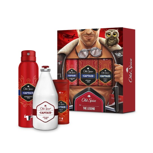 Old Spice Captain Pilot Trio dárková sada