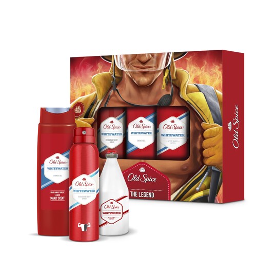 Old Spice Whitewater Fireman Trio dárková sada