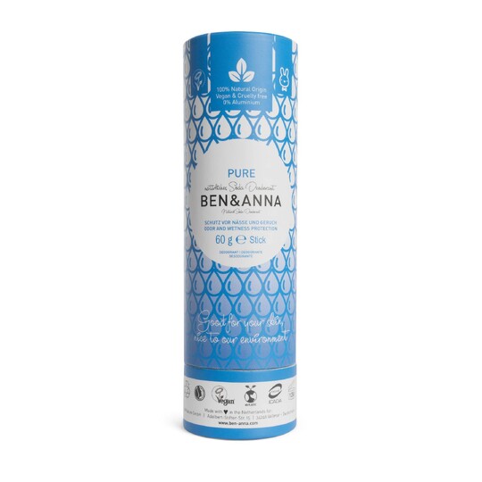 Ben&Anna Deodorant Pure tuhý deodorant 60 g