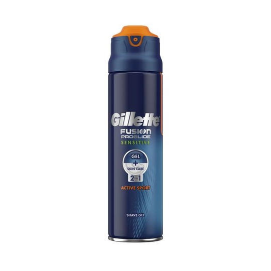 Gillette Fusion ProGlide Active Sport gel na holení 170 ml