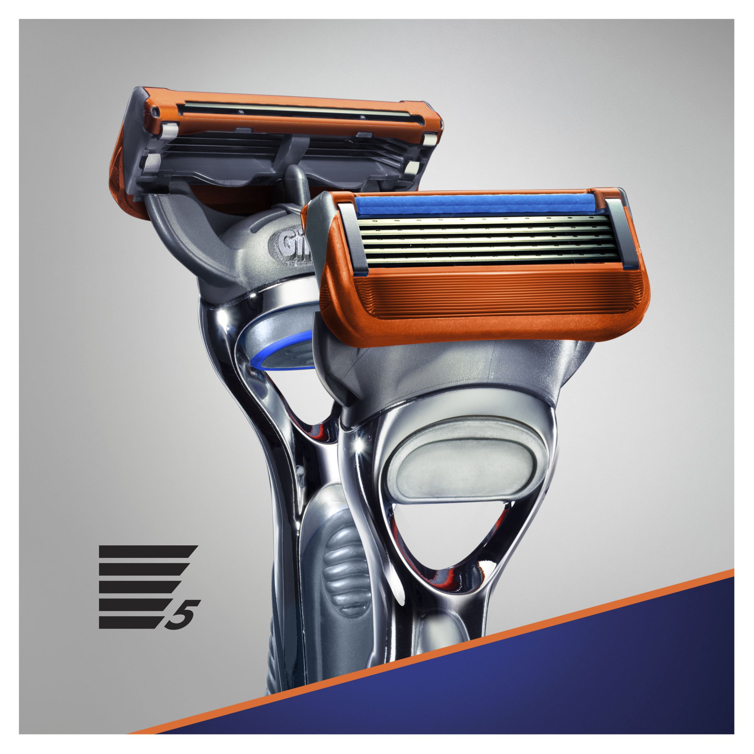Gillette Fusion 5 Starter Pack holicí strojek + 3 hlavice