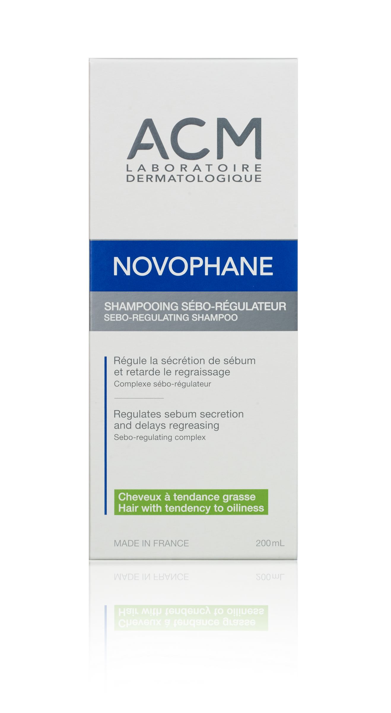 ACM Novophane Sebo-Regulating šampon na vlasy 200 ml