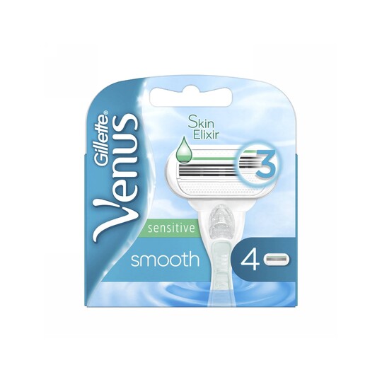 Gillette Venus Sensitive Smooth náhradní hlavice 4 ks