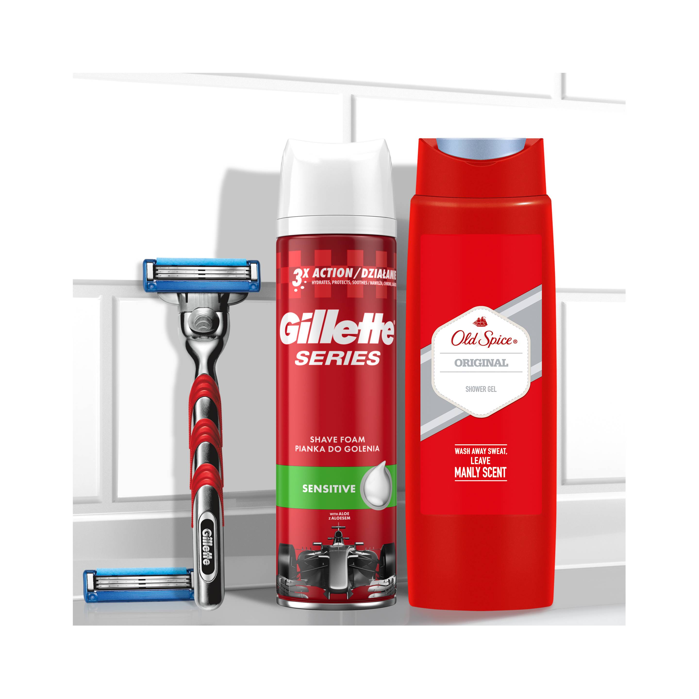 Gillette + Old Spice dárková sada