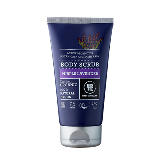 Urtekram Body Scrub Purple Lavender tělový peeling 150 ml