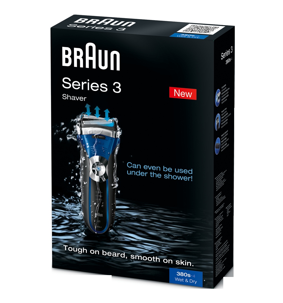 Braun Series 3-380s-4 Wet&Dry holicí strojek
