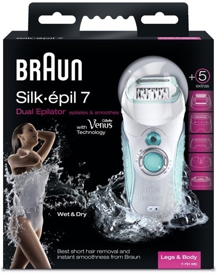 Braun Silk épil 7-751 Wet&Dry epilátor