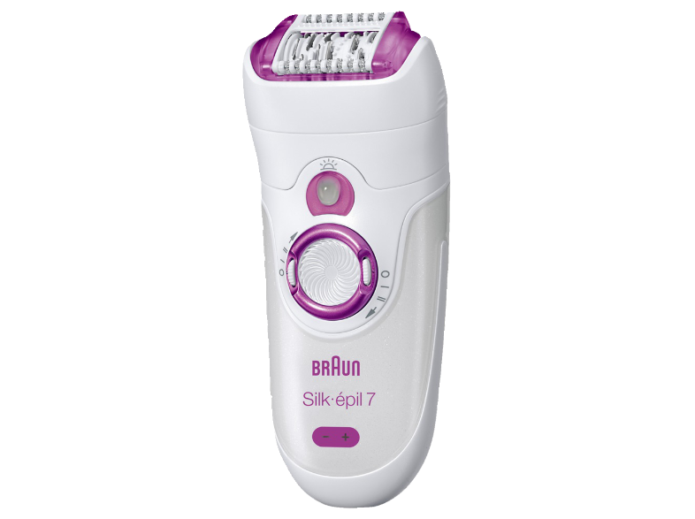 Braun Silk épil 7-521 Wet&Dry epilátor + čistící kartáček na obličej