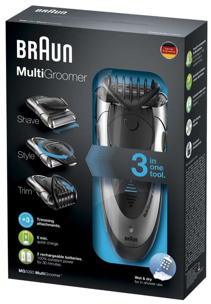 Braun Multi Groomer MG5090 víceúčelový zastřihovač