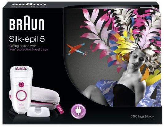 Braun Silk épil 5-5380 Legs&Body epilátor + cestovní pouzdro