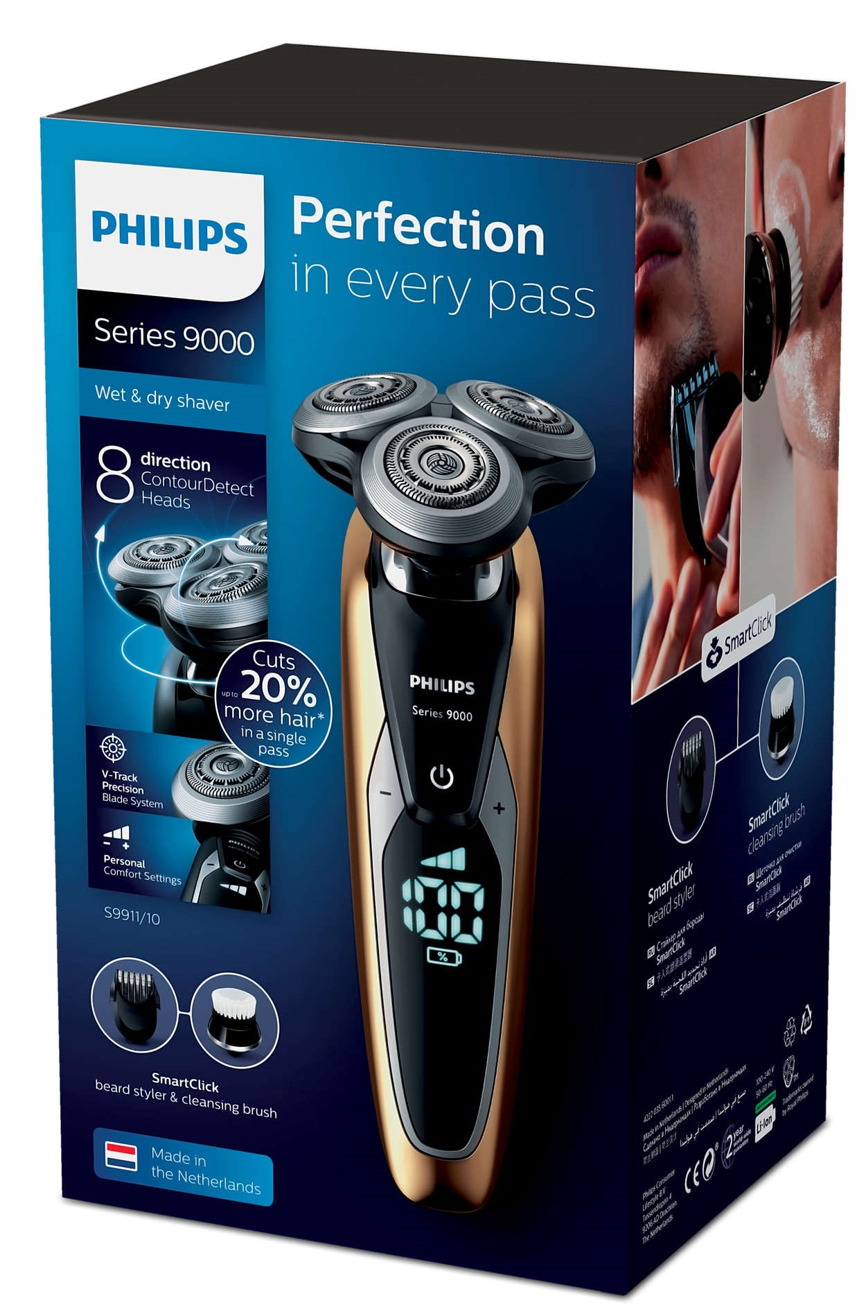 Philips Series 9000 S9911/10 holicí strojek