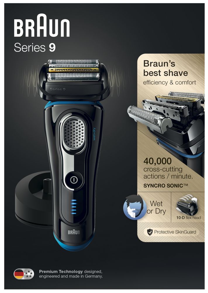 Braun Series 9 9240s Wet&Dry holicí strojek