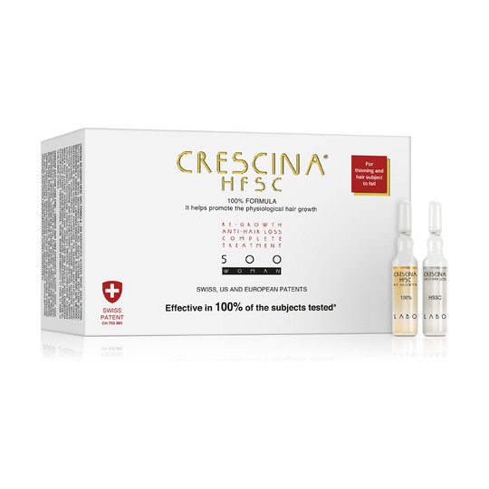 Crescina Re-growth+Anti-hairloss 500 Woman 20x3,5 ml podpora růstu vlasů