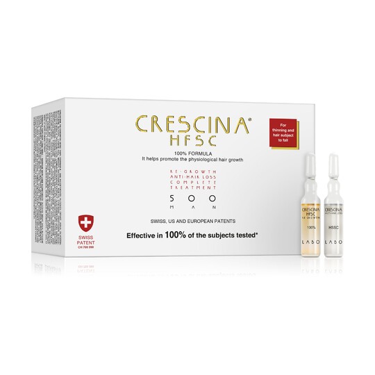 Crescina Re-growth+Anti-hairloss 500 Man 20x3,5 ml podpora růstu vlasů