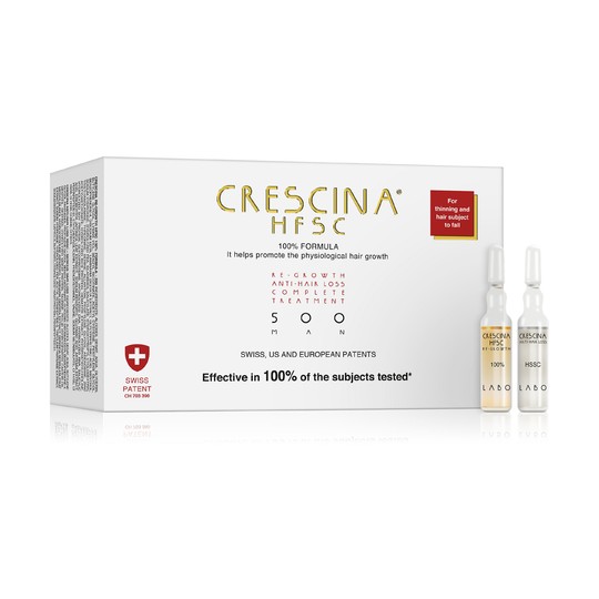 Crescina Re-growth+Anti-hairloss 500 Man 20x3,5 ml podpora růstu vlasů