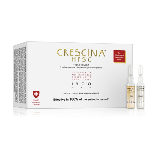 Crescina Re-growth+Anti-hairloss 1300 Man 20x3,5 ml podpora růstu vlasů