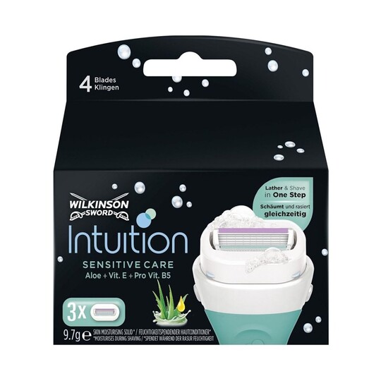 Wilkinson Intuition Sensitive Care náhradní hlavice 3 ks