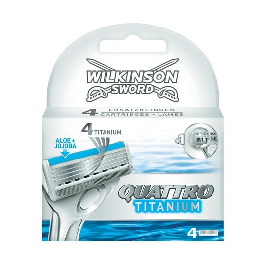 Wilkinson Quattro Titanium náhradní hlavice 4 ks