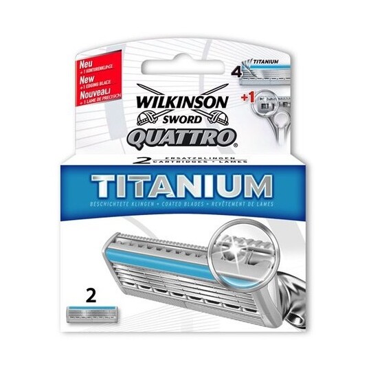 Wilkinson Quattro Titanium náhradní hlavice 2 ks