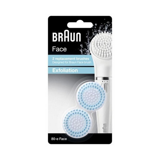 Braun 80-e Face peeling náhradní kartáče 2 ks