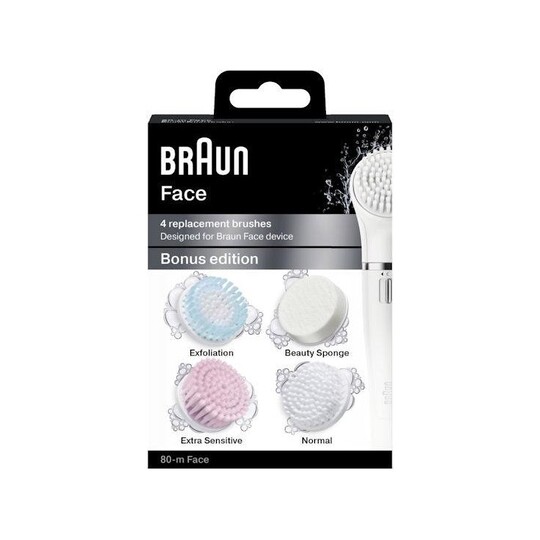 Braun 80-m Face náhradní kartáče 4 ks